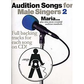 AUDITION SONGS FOR MALE SINGERS 2 BK/CD
