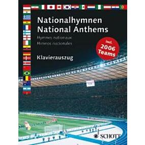 NATIONAL ANTHEMS PIANO/VOCAL BOOK