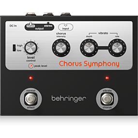 Behringer Chorus Symphony Chorus and Vibrato Guitar Pedal