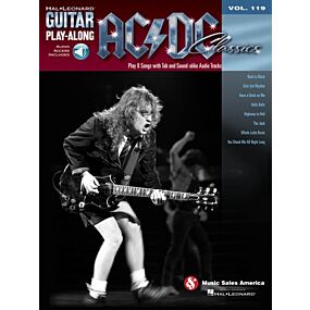 AC/DC CLASSICS GUITAR PLAYALONG V119 BK/OLA