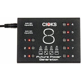 CIOKS 8 Expander Kit 8 outlets in 8 isolated DC 5v USB and 24V DC Aux Out 2A Max
