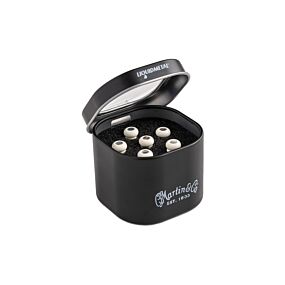Martin Luxe Liquid Metal Bridge Pins in  Bone with Pearl