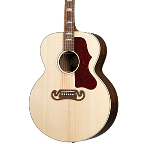 Gibson SJ-200 Studio Walnut Acoustic Electric Guitar in Satin Natural