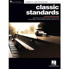 CLASSIC STANDARDS SINGERS JAZZ ANTH HIGH VOICE BK/OLA