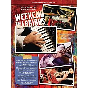 WEEKEND WARRIORS SET LIST 1 PIANO/KEYBOARD BK/CD