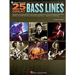 25 GREAT BASS LINES BK/OLA