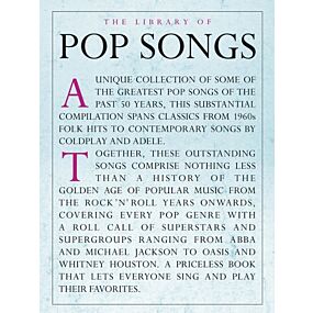 LIBRARY OF POP SONGS PVG (O/P SUB)
