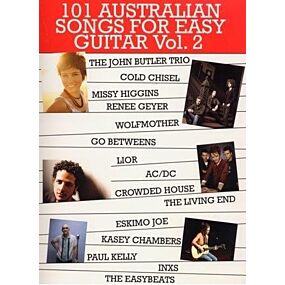 101 AUSTRALIAN SONGS FOR EASY GUITAR VOL 2