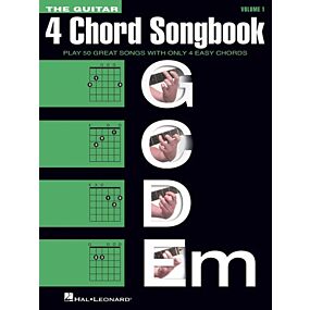 GUITAR 4 CHORD SONGBOOK G-C-D-EM