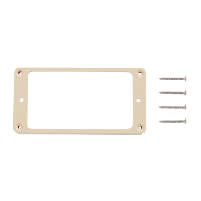 Gibson Bridge Pickup Mounting Ring - Creme Plastic