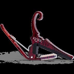 Kyser Quick Change Acoustic Guitar Capo in Rosewood