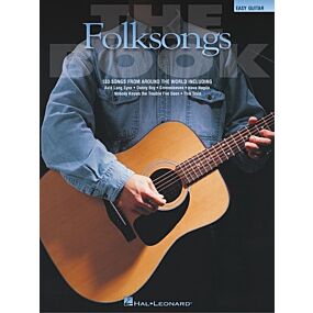 FOLKSONGS THE BOOK EASY GUITAR