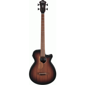 Ibanez AEGB24E Acoustic Bass in Mahogany Sunburst High Gloss