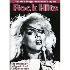 AUDITION SONGS FEMALE ROCK HITS BK/CD