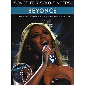 SONGS FOR SOLO SINGERS BEYONCE BK/CD