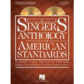 SINGERS ANTHOLOGY AMERICAN STANDARDS BARITONE CDS