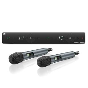 Sennheiser XSW 1 825 Dual 2 Channel Frequency Band A Wireless Vocal System