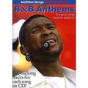AUDITION SONGS MALE R&B ANTHEMS BK/CD