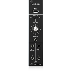 Behringer CU1A Ultra-Low Latency 2 In/2 Out USB/Audio Interface for Eurorack