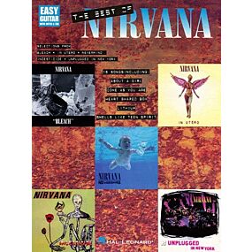 The Best of Nirvana Easy Guitar with Notes & Tab