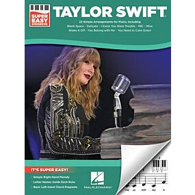 TAYLOR SWIFT SUPER EASY SONGBOOK