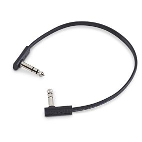 Warwick RockBoard 30cm Flat TRS Cable in Black