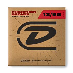 Jim Dunlop Phosphor Bronze Acoustic Guitar Strings 13-56 Gauge