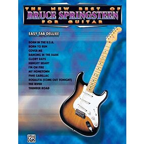 THE NEW BEST OF BRUCE SPRINGSTEEN FOR GUITAR EASY TAB