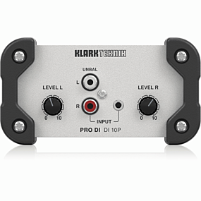 Klark Teknik DI 10P Passive DI - Stereo In Mono Out