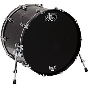 DW Performance Series 22" X 18" Ebony Stain Gloss Lacquer Bass Drum 