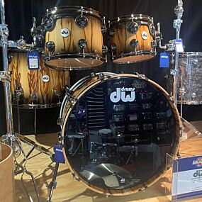DW Collectors Exotic African Chen Chen 4-Piece Drum Kit
