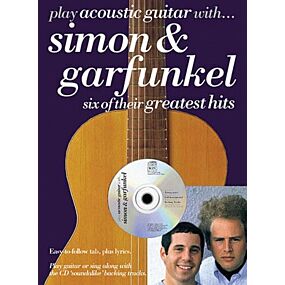 PLAY ACOUSTIC GUITAR WITH SIMON & GARFUNKEL BK/CD