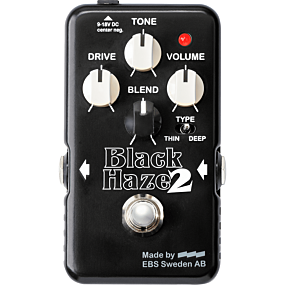 EBS Black Haze 2 Distortion/Overdrive Pedal
