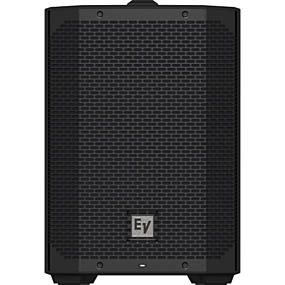 Electro-Voice EVERSE 8 Weatherized Battery Powered Loudspeaker Bluetooth Audio and Control in Black