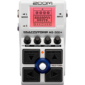 Zoom MS-50G+ MultiStomp Guitar Pedal