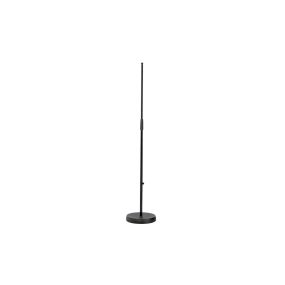 K&M Round-base Microphone Stand - Black - KM 260/1 BLACK