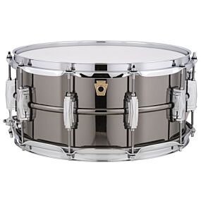Ludwig Black Beauty 6.5" x 14" Brass Shell Imperial Lugs Snare Drum