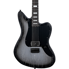 ESP LTD XJ-1 Baritone HT Electric Guitar in Silver Blast