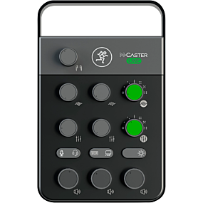 Mackie MCaster Live Portable Live Streaming Mixer in Black