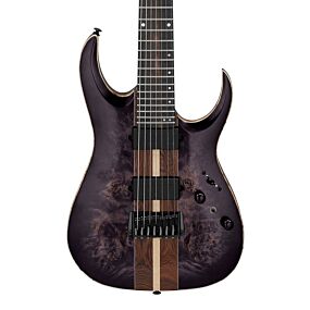 Ibanez RGA217P1PB 7 String Electric Guitar in Deep Twilight Burst Low Gloss
