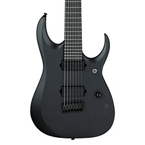 Ibanez RGDRB71 7 String Electric Guitar in Black Flat