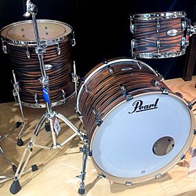 Pearl Professional Series 3-Piece Shell Pack in Matte Mocha Swirl