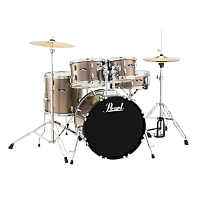 Pearl PDRS525SCC707 Roadshow Fusion Plus 5 Piece Drum Kit in Bronze Metallic