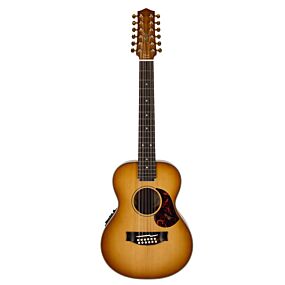 Maton EMD-12 Diesel Mini 12-String Acoustic Electric Guitar w/Case - Vintage Amber Stain