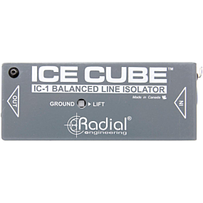 Radial IC-1 Single Channel Passive XLR Line Isolator
