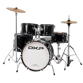 DXP Junior Series 5-piece Drum Outfit in Black