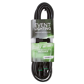 Event Lighting XLR5M5F5 5 Pin 5m DMX Cable