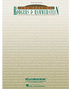 BEST OF RODGERS AND HAMMERSTEIN PVG