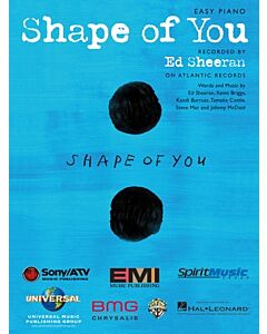 SHAPE OF YOU EASY PIANO S/S