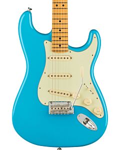 Fender American Professional II Stratocaster, Maple Fingerboard in Miami Blue